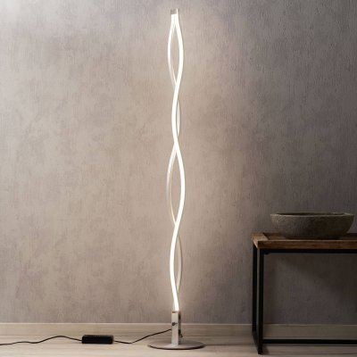 MANTRA ILUMINACION Lampadaire sahara Chrom&eacute; led 1x20W - Gris