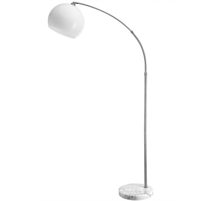 MONZANA Lampe &agrave; arc design avec socle en marbre 190-210cm r&eacute;glable ajustable salon
