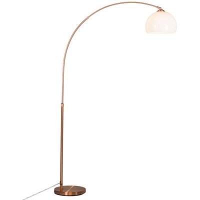 QAZQA Lampe &agrave; arc moderne intelligente en cuivre avec A60 Wifi - Arc Basic