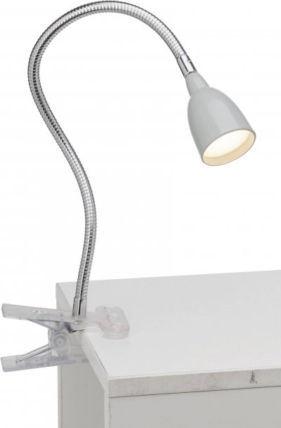 BRILLIANT Lampe &agrave; pince  Antony bras pivotant titane