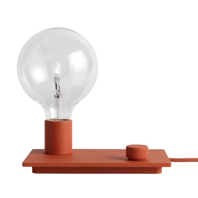 MUUTO Lampe &agrave; poser &agrave; intensit&eacute; variable rouge Control - 