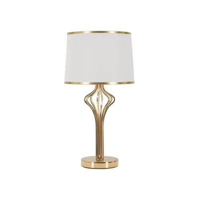 PARIS PRIX Lampe &agrave; Poser Design en M&eacute;tal Slimmy 53cm Or