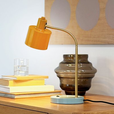 DYBERG LARSEN Lampe &agrave; poser  Ocean Flex, curry/turquoise, 45 cm