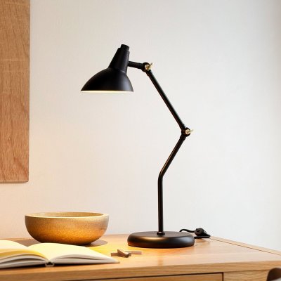 DYBERG LARSEN Lampe &agrave; poser  Vela, noir, hauteur 45 cm