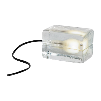 DESIGN HOUSE STOCKHOLM Lampe &agrave; poser LED cordon noir Block - 