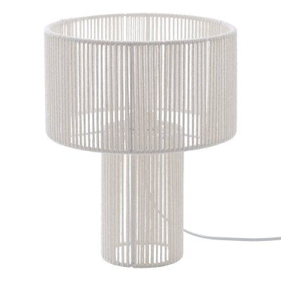 ATMOSPHERA Lampe &agrave; poser Miria blanc -  cr&eacute;ateur d'int&eacute;rieur