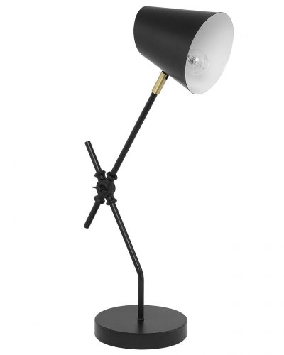 BELIANI Lampe &agrave; poser noire horton 148606
