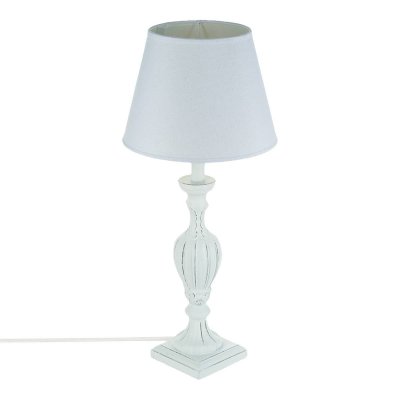 ATMOSPHERA Lampe &agrave; poser ODILE Blanc