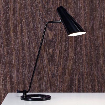 MARKSLOJD Lampe &agrave;&nbsp; poser orientable en m&eacute;tal noir hauteur 50cm CAL noir noir