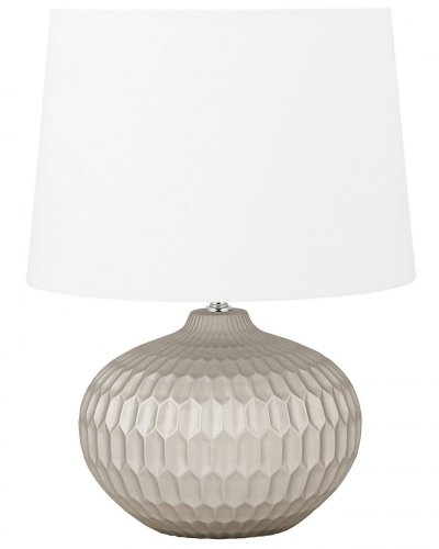 BELIANI Lampe &Agrave; Poser Pirita C&eacute;ramique Dor&eacute;