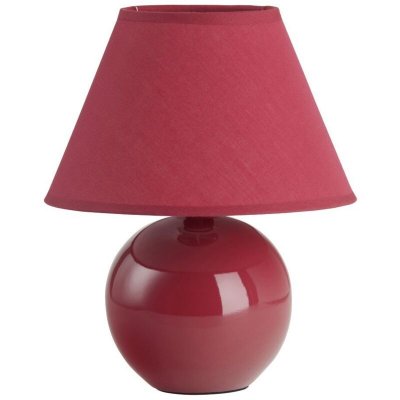 EGLO Lampe &agrave; poser PRIMO -1x40W E14 -ROUGE - BRILLIANT - 61047_01