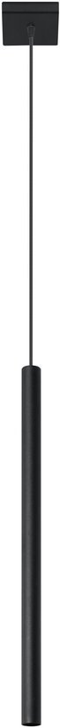 SOLLUX LIGHTING Lampe &agrave; suspension noire PASTELO 1 L: 8, B: 8, H: 100, G9, dimmable