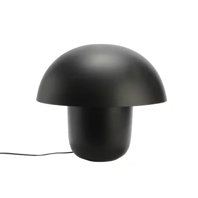 AMADEUS Lampe champignon noir mod&egrave;le moyen E27 40W -  - Noir - Fer