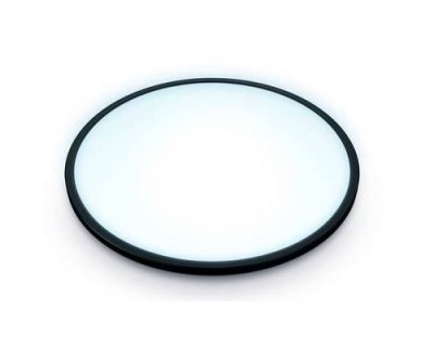 PHILIPS Lampe connect&eacute;e Ceiling SuperSlim - 14 W - Blanc variable - Noir
