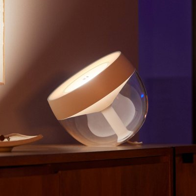 PHILIPS HUE Lampe connect&eacute;e  Iris Blanc Transparent