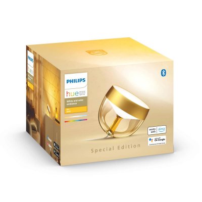 PHILIPS HUE Lampe connect&eacute;e  W&C Iris gold Ed. speciale 