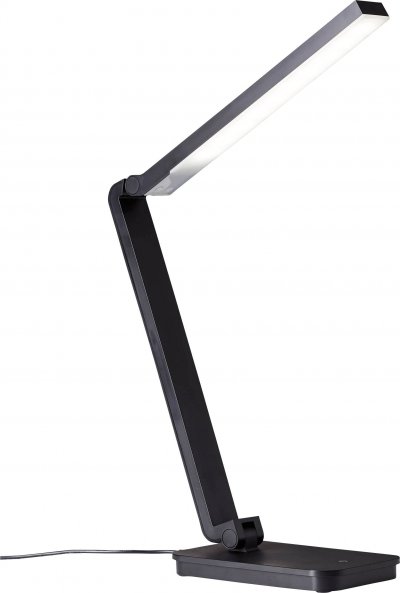 BRILLIANT Lampe de bureau 60,5 cm TORI coloris noir