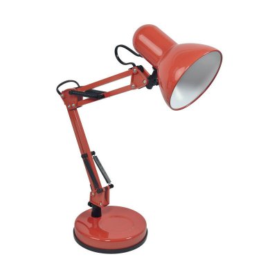 GEFOM Lampe de bureau articul&eacute;e rouge - m&eacute;tal 120 mm Rouge 120 mm Rouge
