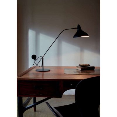 DCWEDITIONS Lampe de bureau en acier noir BS3 Mantis - DCW Editions