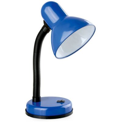 GEFOM Lampe de bureau flexible bleue 12,5 cm Bleue - Bleue