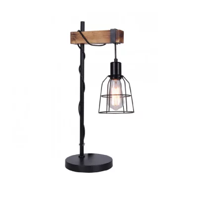 LUMINAIRE CENTER Lampe de bureau industrielle et r&eacute;tro Ponte Noir - Noir