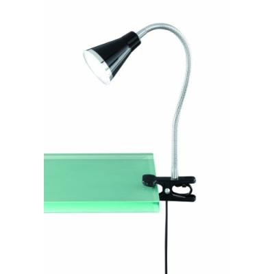 GENERIQUE Lampe de bureau led 3,8w avec pince noir arras trio lighting