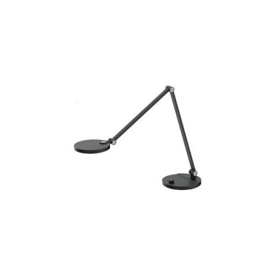 UNILUX Lampe de bureau LED Eyecaring Everest noir. Anti-&eacute;blouissement. Variateur d'intensit&eacute; et couleur