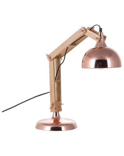 BELIANI Lampe de bureau moderne de couleur cuivre