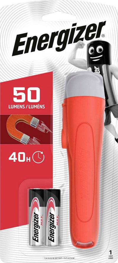 ENERGIZER Lampe de poche  Magnet LED &agrave; pile(s) 50 lm 40 h 92 g