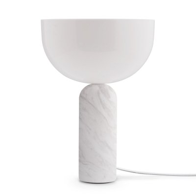 NEW WORKS Lampe de table en marbre blanc 35 cm Kizu - 