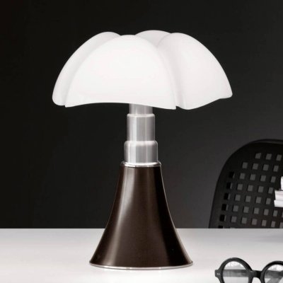 MARTINELLI LUCE Lampe de Table et Lampadaire &agrave; LED PIPISTRELLO 66-86 cm de Gae Aulenti