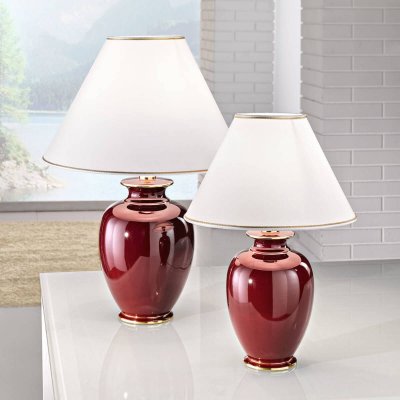 AUSTROLUX Lampe de table giardino or 24 carats 1 ampoule