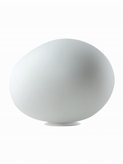 FOSCARINI Lampe de table Gregg Grande verre blanc / L 47 cm - 