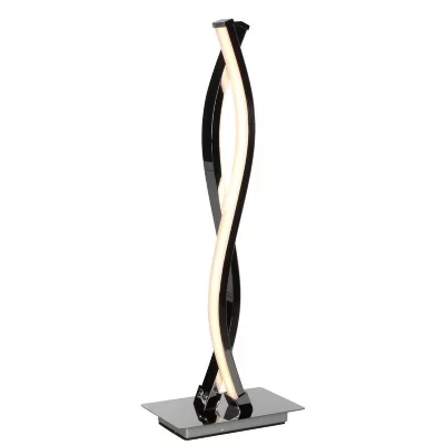 BUT Lampe de table LASANA 2 2 ampoules chrome
