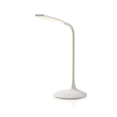 NEDIS Lampe De Table Led R&eacute;glable Commande Tactile 3 Modes De Lumi&egrave;re Batterie Rechargeable 250 Lm