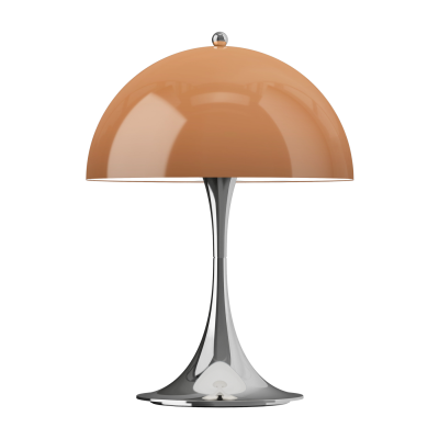 LOUIS POULSEN Lampe de table marron opale et chrome PANTHELLA 250 V3 - 