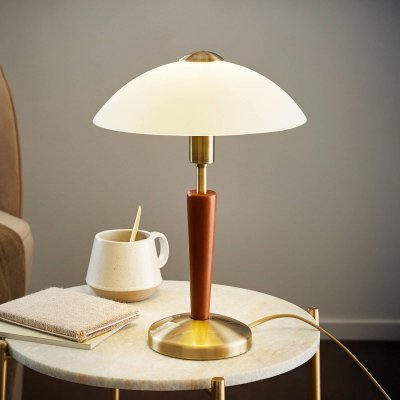EGLO Lampe de table SOLO 1 1 ampoule bronze