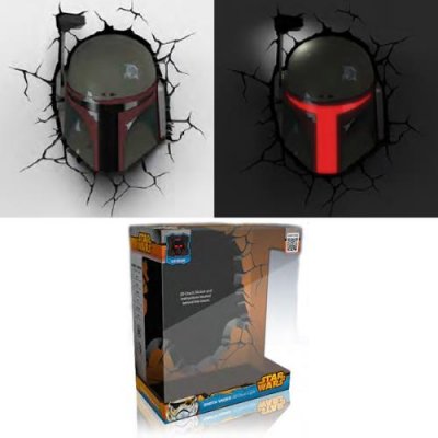 3D Lampe d&eacute;corative Boba Fett Star Wars  Light