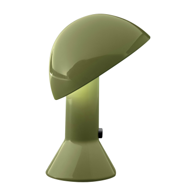 MARTINELLI LUCE Lampe, design, r&eacute;sine vert,  Elmetto kaki