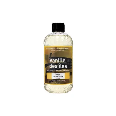 LAMPE DU PARFUMEUR  recharge p/lampe 500ml vanille iles