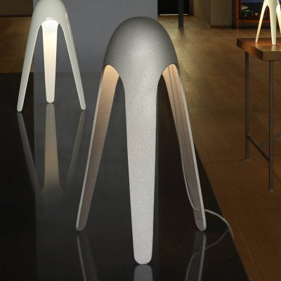 MARTINELLI LUCE Lampe en aluminium gris 20 x 31 cm Cyborg - 