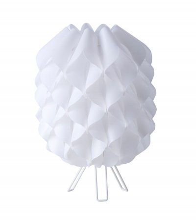 LUSSIOL LIGHTING Lampe en polypropyl&egrave;ne blanc h.34 cm