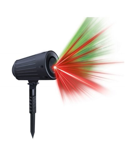  Lampe Laser Light Magic - Syst&egrave;me d'&eacute;clairage laser, id&eacute;al pour l'int&eacute;rieur et l'ext&eacute;rieur