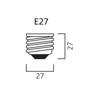 SYLVANIA Lampe LED forme standard GSL 470LM E27 65w