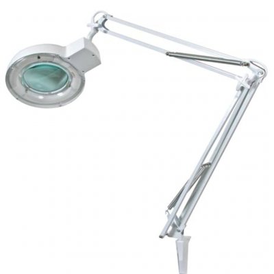 VELLEMAN LAMPE-LOUPE 8 DIOPTRIES- 22W - BLANC