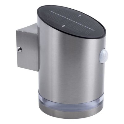 SMARTLIGHT Lampe murale avec capteur pir argent&eacute; 5000.701