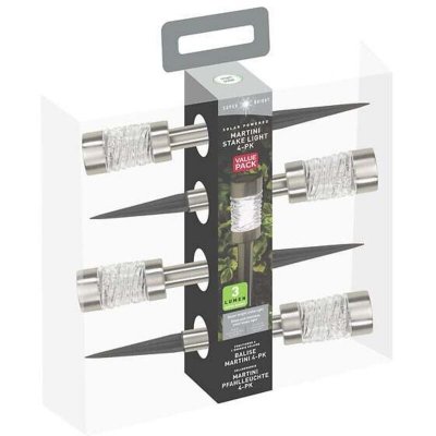 SMART GARDEN Lampe solaire Martini - Lot de 4