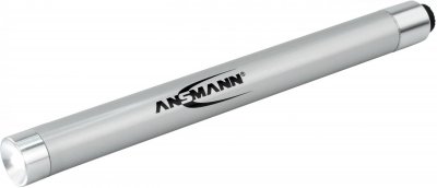 ANSMANN Lampe stylo &agrave; pile(s) LED 133.8 mm  1600-0169 X15 argent