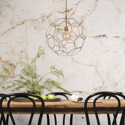 IT S ABOUT ROMI Lampe Suspendue D.32 cm M&eacute;tal Cuivre MARRAKESH