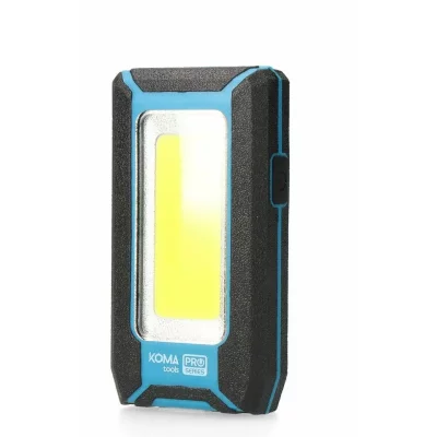 EDM Lampe torche LED avec crochet et aimant COB 500 lumens